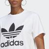 adidas Dámske tričko s potlačou loga Originals Trefoil Biele IB7420