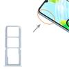 For Realme C30 4G Dual SIM Card+TF Card Tray Holder Replacement Part (without Logo)
