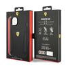 Ferrari Fehcp14Mrbuk Iphone 14 Plus / 15 Plus 6.7 Czarny/Black Hardcase Leather Stamp Sides