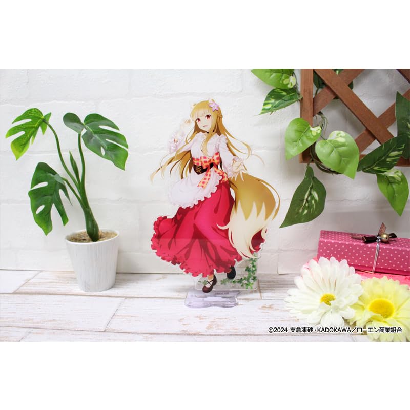 Seasonal Plants Spice and Wolf MERCHANT MEETS THE WISE WOLF Original Big Acrylic Stand [Holo of Port Town] Approx. 190 X 150mm Acrylic