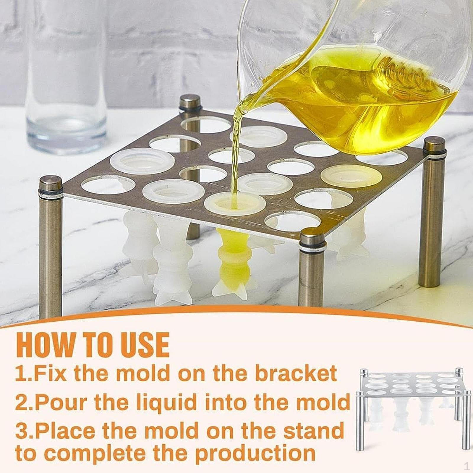 

Держатель для шахматных фигур 16 отверстий Практичный подарок с 6 силиконовыми моделями Металлический для Международного