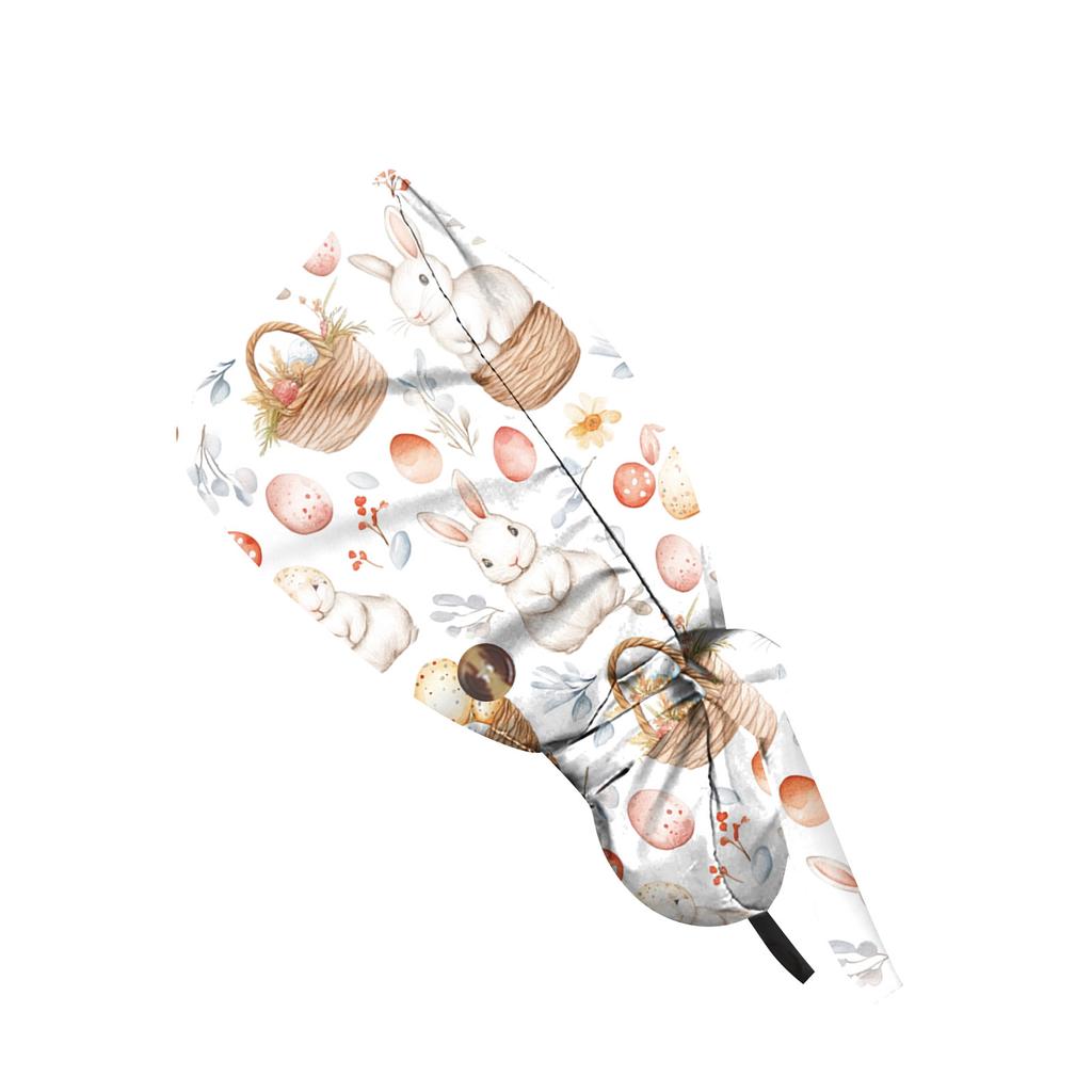 Fashionable Print Work Cap, Casual Women's Ponytail Cap, Wash Cap, Baotou Cap