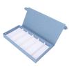 Eyeglasses Collector 6 Slots Multiple Eyeglasses Storage Case Box Organizer for Women Men UseSky Blue