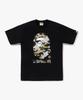 Beipeu Star Over Print First Camo By Bathing Ape Tee(M) Black/Yellow