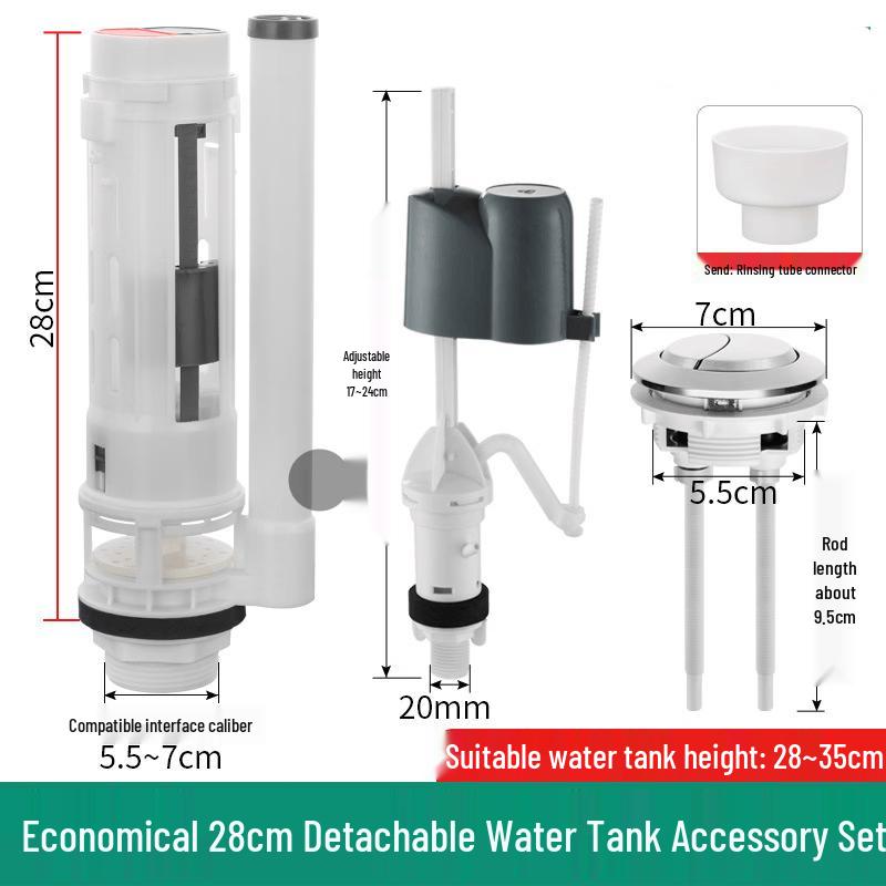 YouShu Toilet Cistern Inlet and Drain Valve Set