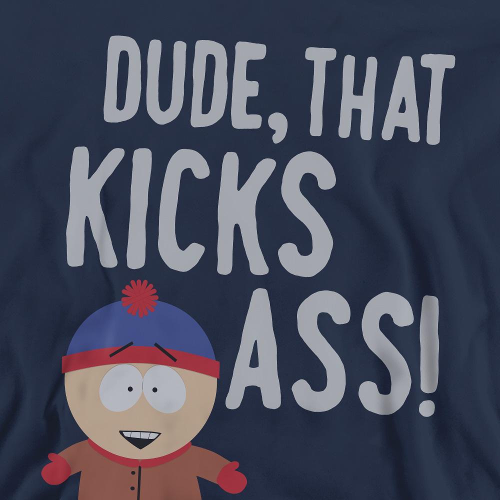 South Park Unisex Adult Stan Kicks Ass Sweatshirt