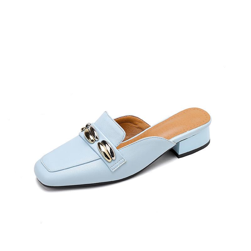 

Новые женские шлепанцы на плоской подошве, резиновые, с мягкой подошвой, женская обувь, повседневные шлепанцы, женский комплект для ног, обувь большого размера, сумка для головы, крутые шлепанцы для женщин 43 (customized is not refundable) светло-синий