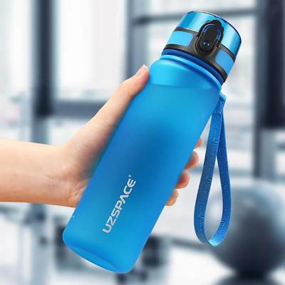 Φορητό αθλητικό μπουκάλι νερού 650/1000ML για ποτό, υπαίθριο κάμπινγκ, ταξίδι, αδιάβροχο, πλαστικό μπουκάλι ποτού, χωρίς BPA