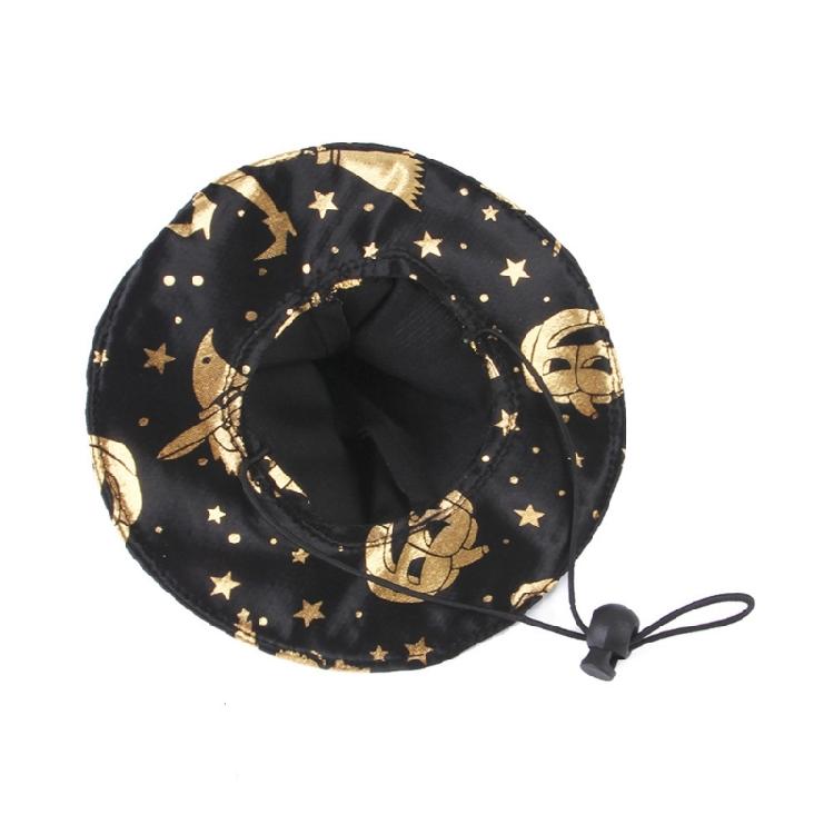 Dog Cloak Cosplay Costume Star Hat Pet Cape Dark Hat Witch Cloak