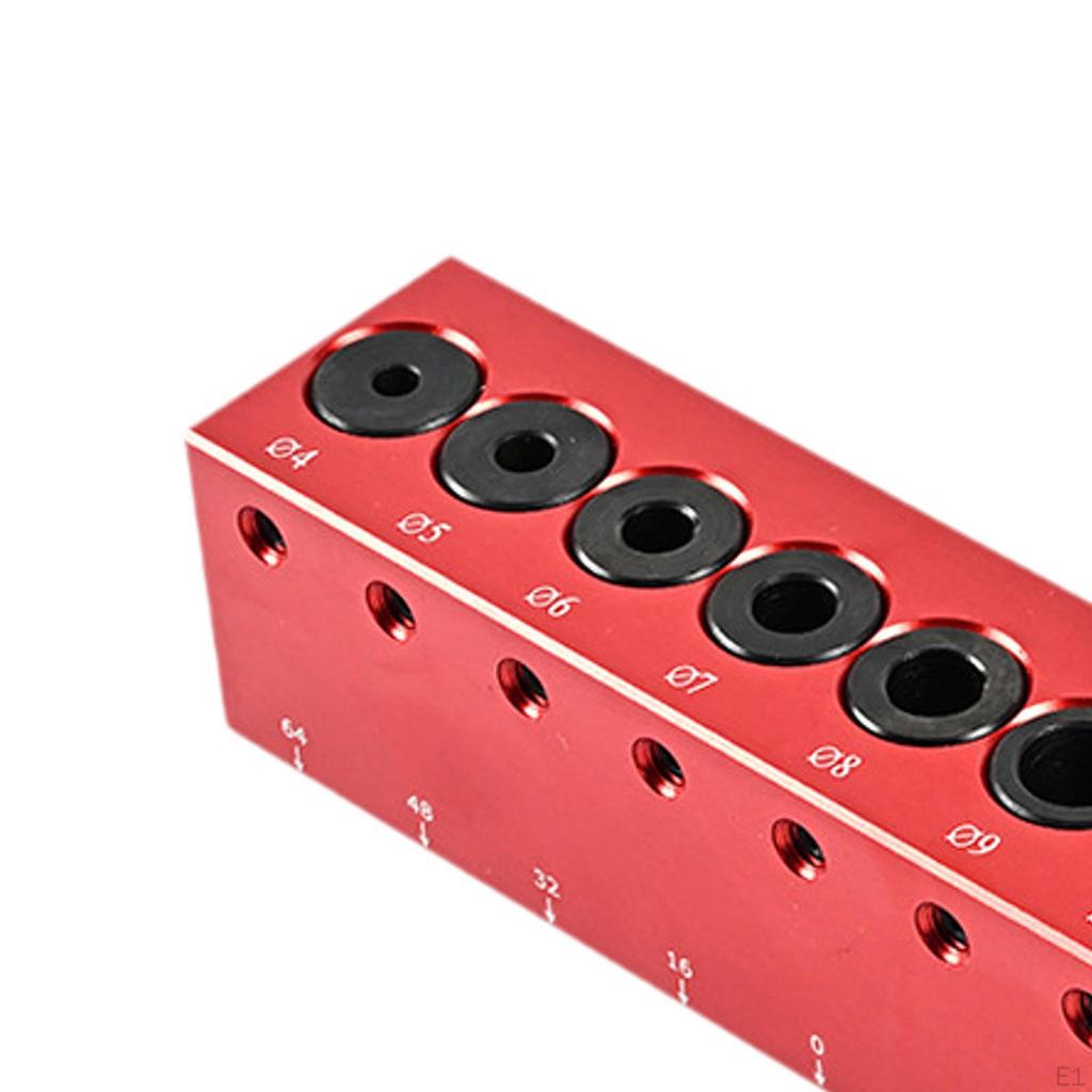 Drill Guide Jig Block Multifunctional Accessory Aluminum Alloy Positioning Tool Sturdy