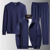 Jarní a podzimní pánský sportovní oblek Plus Size Casual Jacket Suit Joggingový oblek