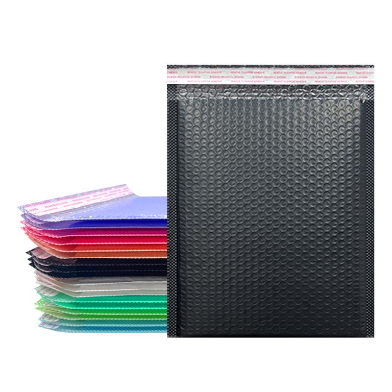 Black Long Bubble Self-Adhesive Clothing Bag with Thickened Co-Extruded Film Foam