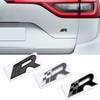 Metall 3D R Frontgrill Aufkleber Auto Heckklappe Karosserie Emblem Abzeichen für SEAT Leon Ibiza 300 6J 6L Alhambra Exeo Altea Ateca cupra