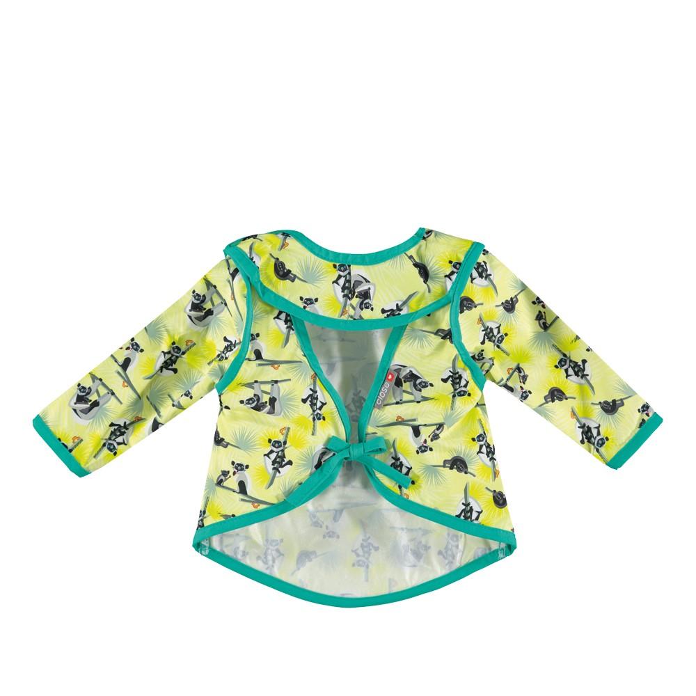 Lemur Waterproof Bib with Sleeves 18-36M Close