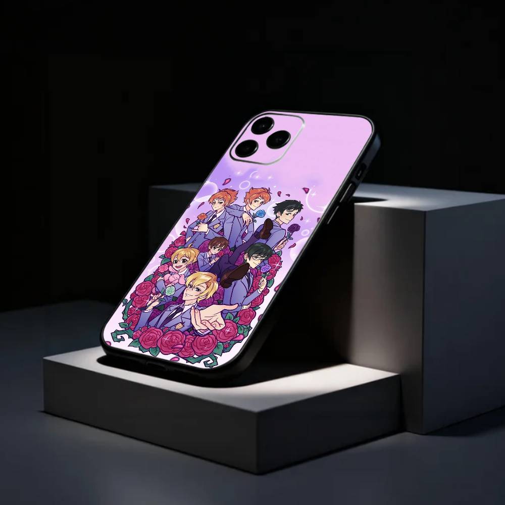 O-Ouran High S-School Host Club   Phone Case Silicone Soft For IPhone 17 16 15 14 13 12 11 X XR Plus Pro Max Plus