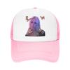 Slayyters Pink Butterflies Design Mesh Sun Hats  UnisexTeens Print Hip Hop Hats Spring Casual Tennis Skate Baseball Cap