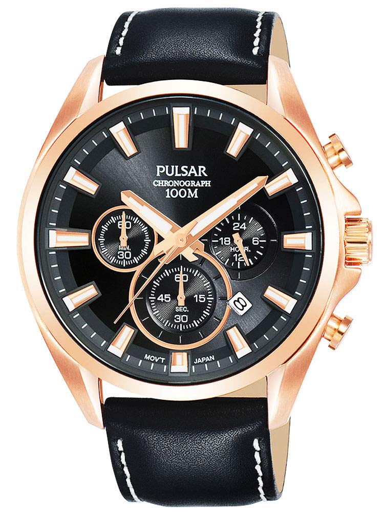 

Часы-хронограф Seiko SEIKO PULSAR PT3A28X1 салфетка из микрофибры 13x13 см в комплекте [Комплект товаров] [Pulsar] и [предмет]