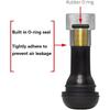 4 Pcs Tire Valve Stem Caps Compatible with Jaguar XE XEL XF XFL XJ F-PACE F-Type Wheel Valve Accessories Aluminum Black Tire Air Caps Cover
