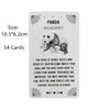 10.3*6cm Spirit Animal Oracle Cards - 54 Cards with Meanings On Them for Beginners Oracle Great Gift for Friend or Family10.3*6
