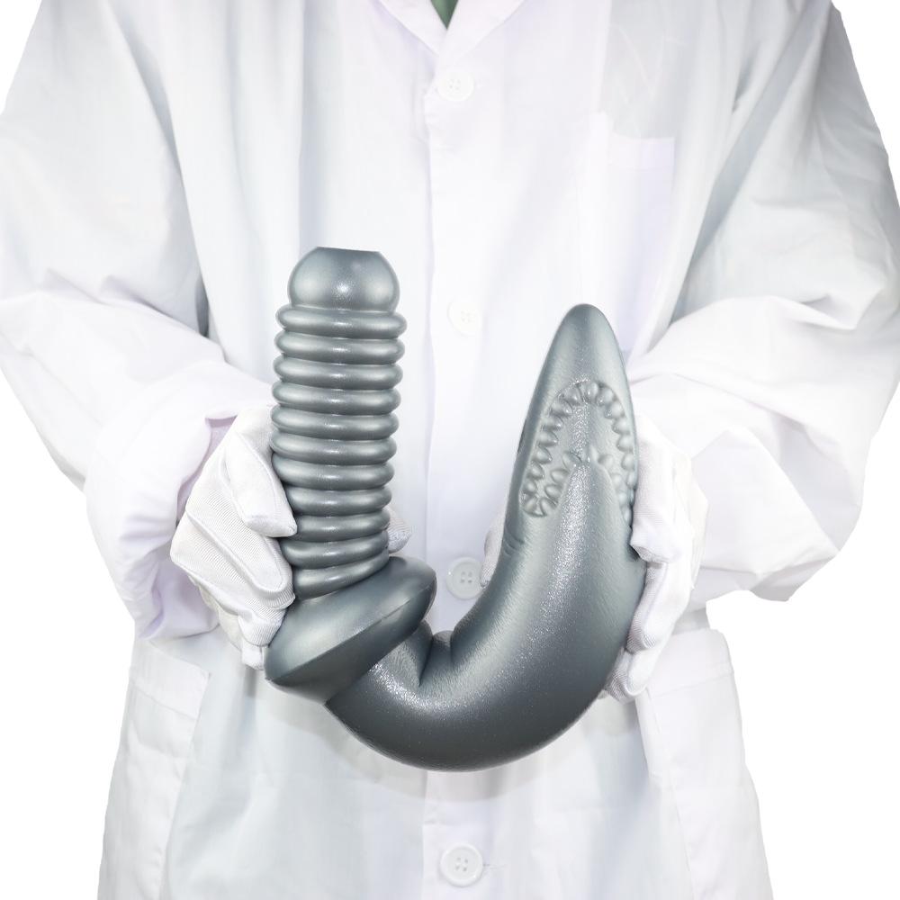 Silicone Extra Long Anal Plug Dildo Fisting Sex Toy Masturbator for Men and Women Strap On Penis Realistic Dick BDSM