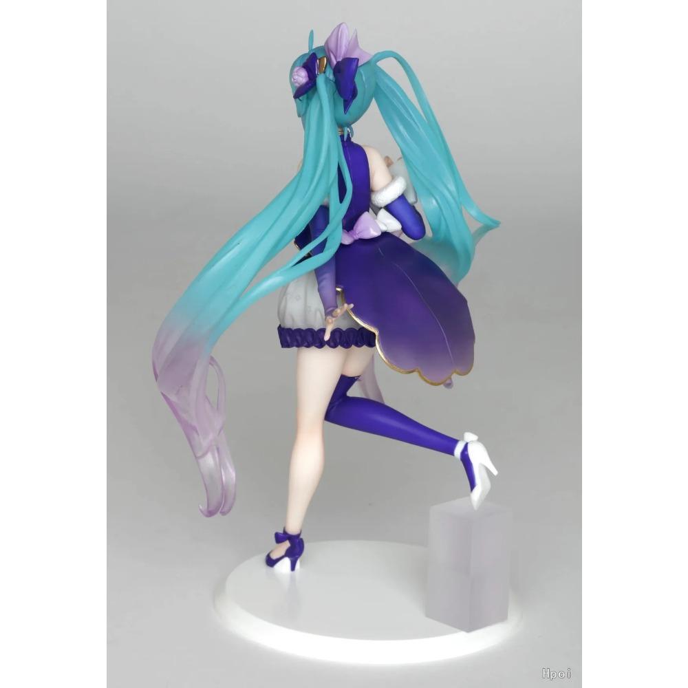 18CM Anime Hatsune Miku Hatsune Miku 3rd Season Winter Ver Winter Clothes Dress Up Standing Model Toy Gift Action Figure
