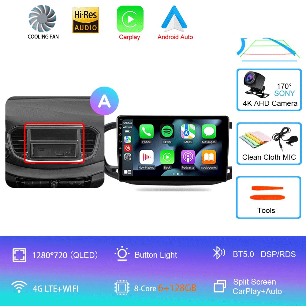 Android 14 For LADA Vesta NG 2025 Car Radio Multimedia Video Player Navigation stereo GPS No 2din 2 din dvd