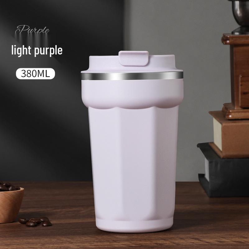 Stainless Steel Insulated Travel Mug - Portable Minimalist Design, Perfect Gift for Students