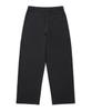 COVERNAT Summer Double-Pleated Semi-Wide Slacks Black