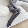 Women Spring Fall Elegant Embossed Twisted Pattern Opaque Tights Stockings Medium Thick Plain Pantyhose Hosiery Leggings