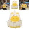 Style Cute Canvas Backpack With Zipper Closure And Internal Organizer For Daily Use
