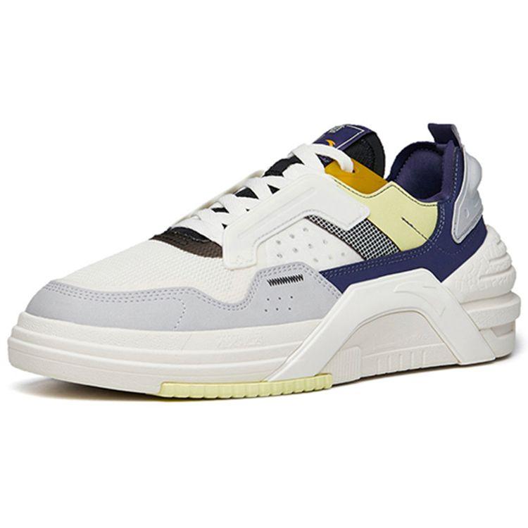 Anta Life Series A-Dao Pro Low-Top Sneakers Men Sneakers White Black Purple 112228071-1