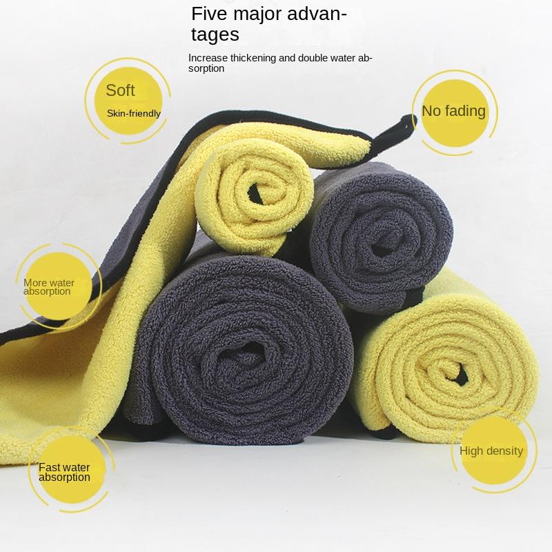 1pcs Quick Drying Pets Towel Super Absorbent and Super Soft Fiber Dogs Towel Bathrobe Convenient Cleaning Towel Pets Supplies