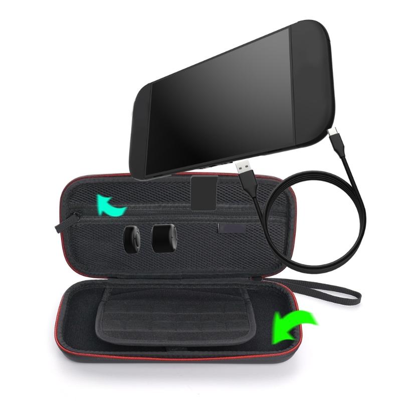 Portable EVA Carrying Case & Game Card Organizers Storage Solution Secure & Convenient Storage Bag for NS2 Switch2 Users