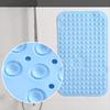 7 Colors 4 Sizes PVC Large Toilet Bathroom Bathtub Safety Shower Non-slip Bath Rug with Suction Cups Floor Mat Massage Cushion