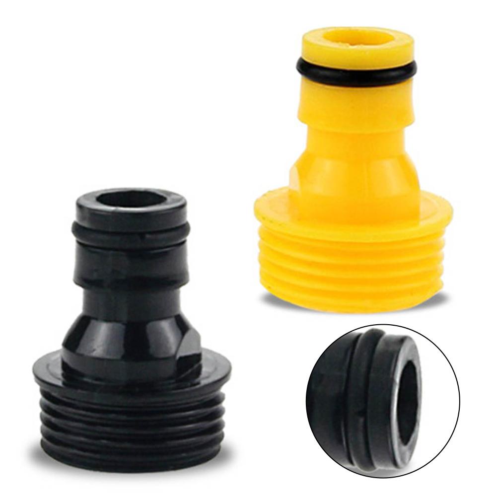 Plastic Garden Hose Threaded Adaptor Water Sprayer Watering Equipment Adaptor Connection Converts Installation