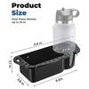 Boat Cup Holder Marine Storage Caddy Box Can Organizer for Kayak Watercraft SeaDoo Jet Ski Pontoon Canoe Mooring Marine Access