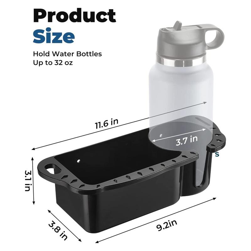 Boat Cup Holder Marine Storage Caddy Box Can Organizer for Kayak Watercraft SeaDoo Jet Ski Pontoon Canoe Mooring Marine Access