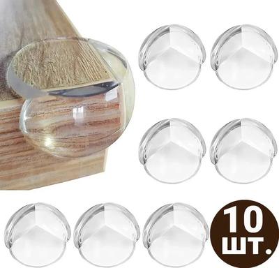 4/10pcs Table Corner Protectors Furniture Corner Guards Clear Children Anti Collision Edge Guards Baby Safety Table Edge Covers