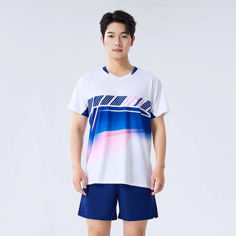 Lightweight Breathable Quick-Dry Sport T-Shirt Badminton Tennis Table Unisex Athletic Wear