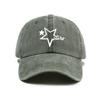 Trendy American-style Printed Peaked Cap, the Same Style for Men and Women, a Must-have Sports Baseball Cap