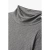 Emporio Armani Women Chevron MoTif TurTleneck T shirT A525326511
