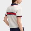 Fila Originales, vielseitiges und modisches Kurzarm-Poloshirt für Damen, Weiß, F11W439101F-WT