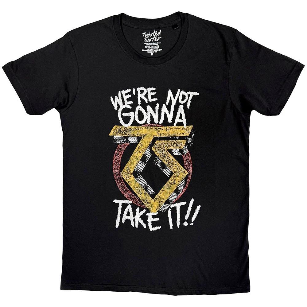 Twisted Sister - Not Gonna Take It - Black t-shirt XS