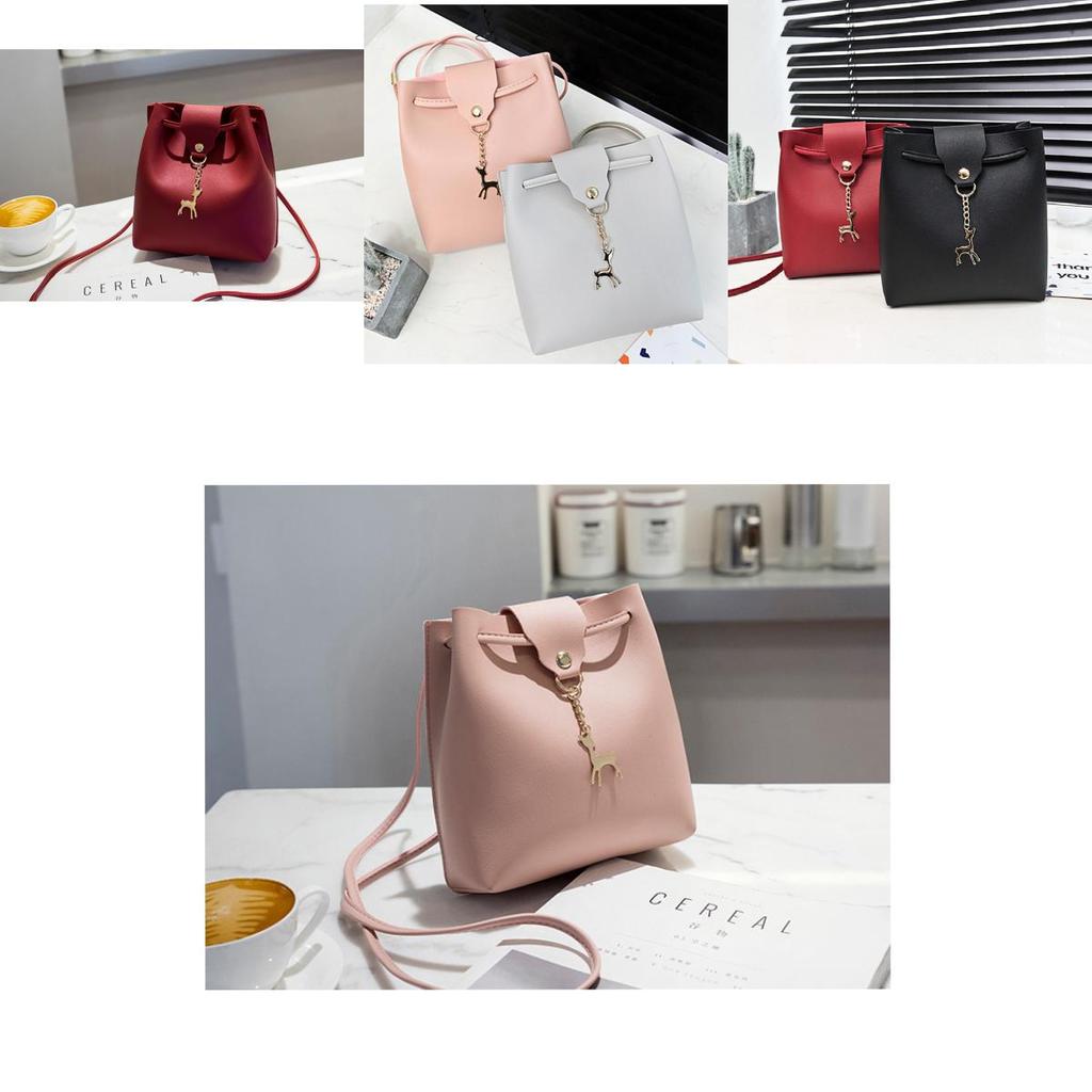 Crossbody One Shoulder Bag Fashion Casual Comfortable Cute Deer Shape Shell