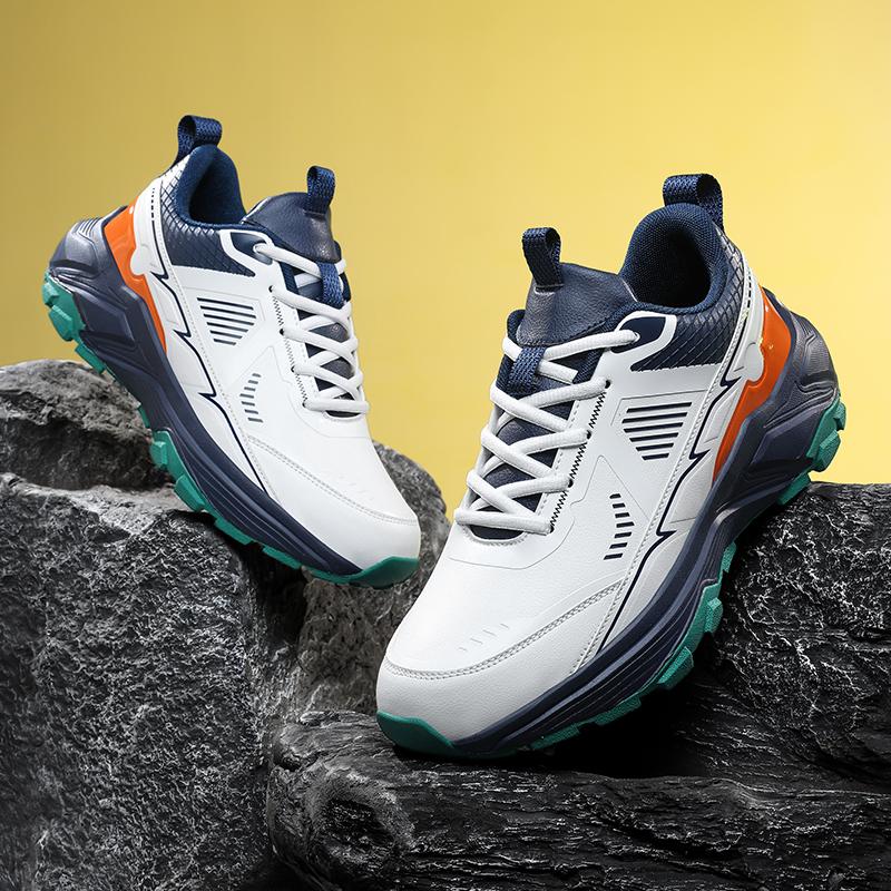 Autumn Hot Selling Low Cut Outdoor Mens Sports Shoes Waterproof Wear-resistant Support Running Shoes Versatile Walking Shoes