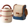 HeBaifu 304 Stainless Steel Insulated Student Lunch Box