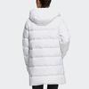 Adidas Down Jackets Women's White Hooded Moderate Other H23072