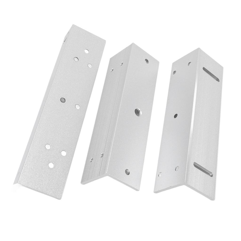 Inward Door Z L Bracket 180KG Holding Force Aluminum Alloy Z L Holder Stand for Electromagnetic Lock