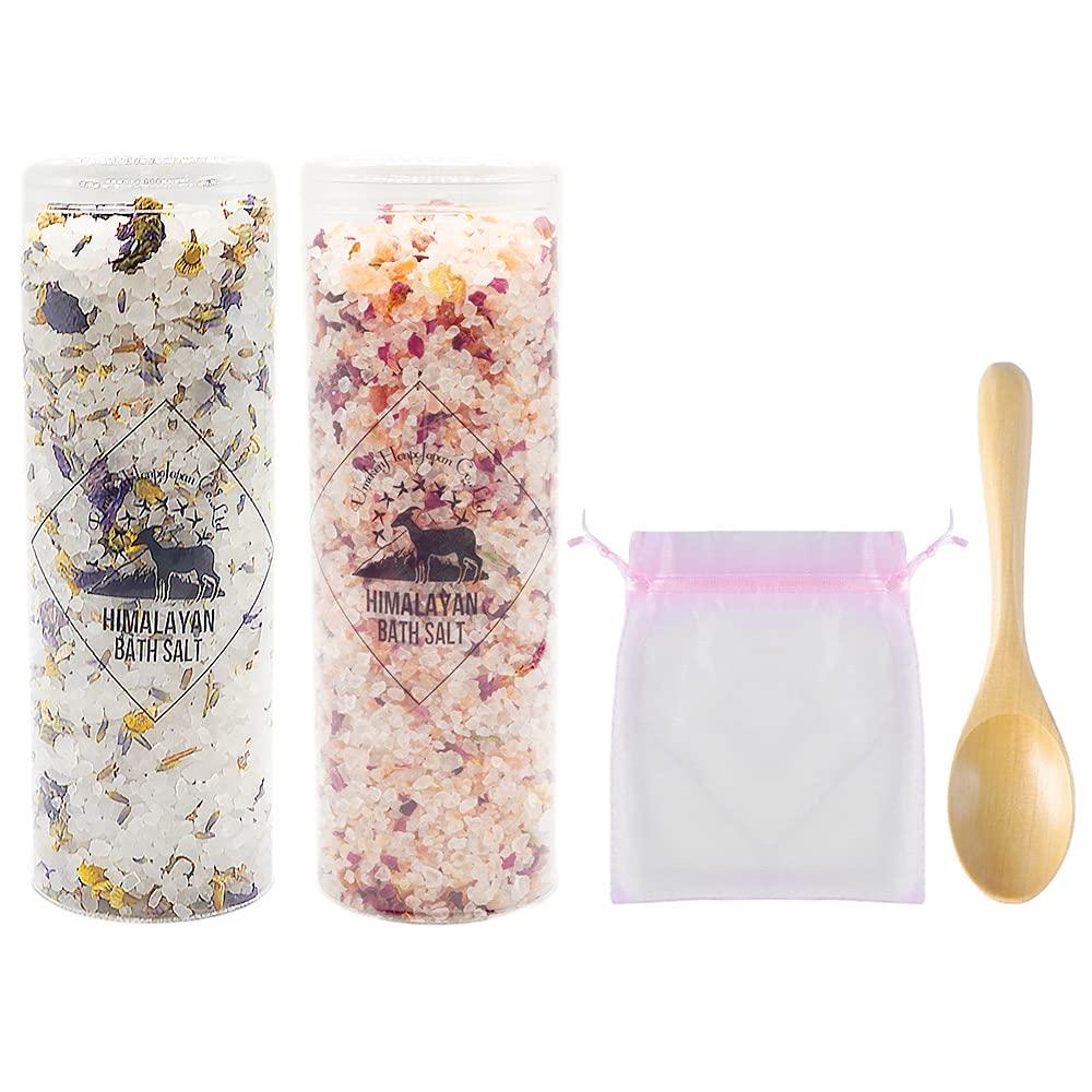 

Umeken Honpo Himalayan Rock Salt Bath Herb 20 1 Organza 1 Wooden Relaxing Bath Day Gift Salt, & Spa, 300g, White, Pink, 2-Pack, Uses, Bag, Spoon,