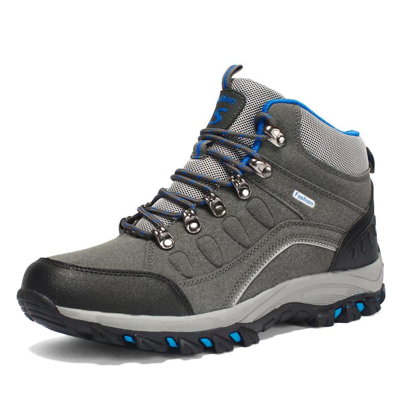 Men's Outdoor Hiking Shoes High -top Waterproof Hiking Boots Sports Shoes